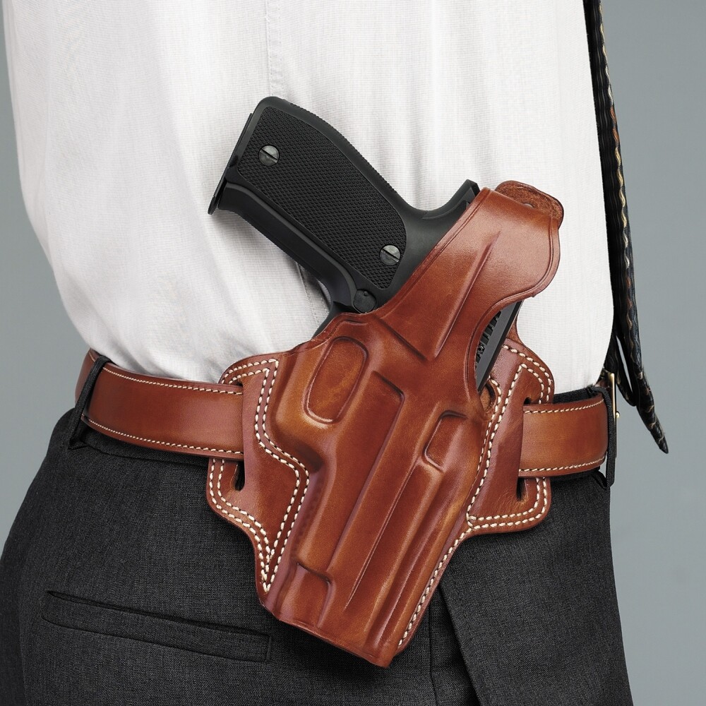 Galco FLETCH Holster For Glocks 19, 23, 32, Right Hand Tan, Part