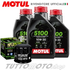Tagliando HONDA SW-T 400 2009-2015 / Kit Olio Motul 5100 10W30 + Filtro SWT