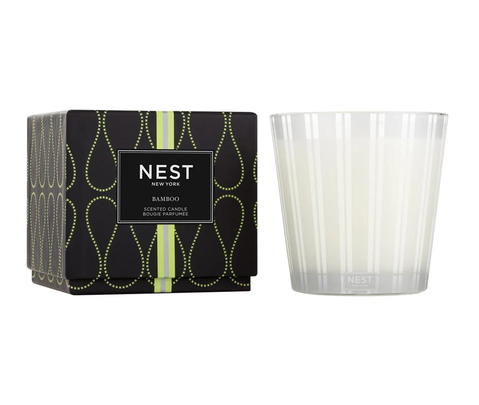 Nest New York Bamboo (White Florals/Citrus Green)Scented Candle 21.1oz