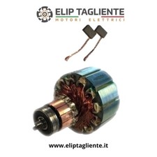MOTORE ELETTRICO ABS PAJERO MR407202 FORNITURA NUOVO INDOTTO E KIT SPAZZOLE
