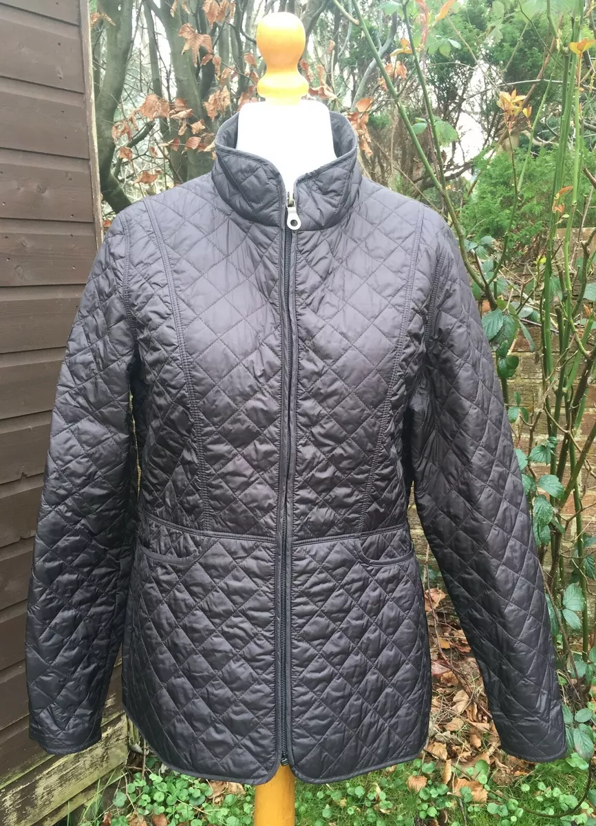 MUSTO Ladies Primaloft Quilted Jacket Liquorice Dark Brown UK