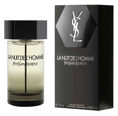Yves Saint Laurent La Nuit De L'Homme EDT For Men 200ML/6.7 FL OZ