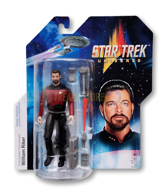 Star Trek TNG Commander William Riker Playmates Toys/Bandai- 5 inch Actionfigure