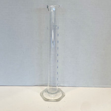 Lab Cylinder 100 ML Exax No 20025 TD 20 Degrees C Made in USA