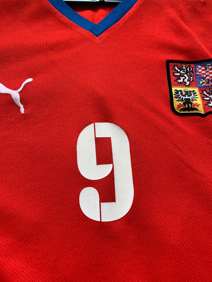 Czech Republic 2008 - 2009 Home football shirt jersey Puma size L