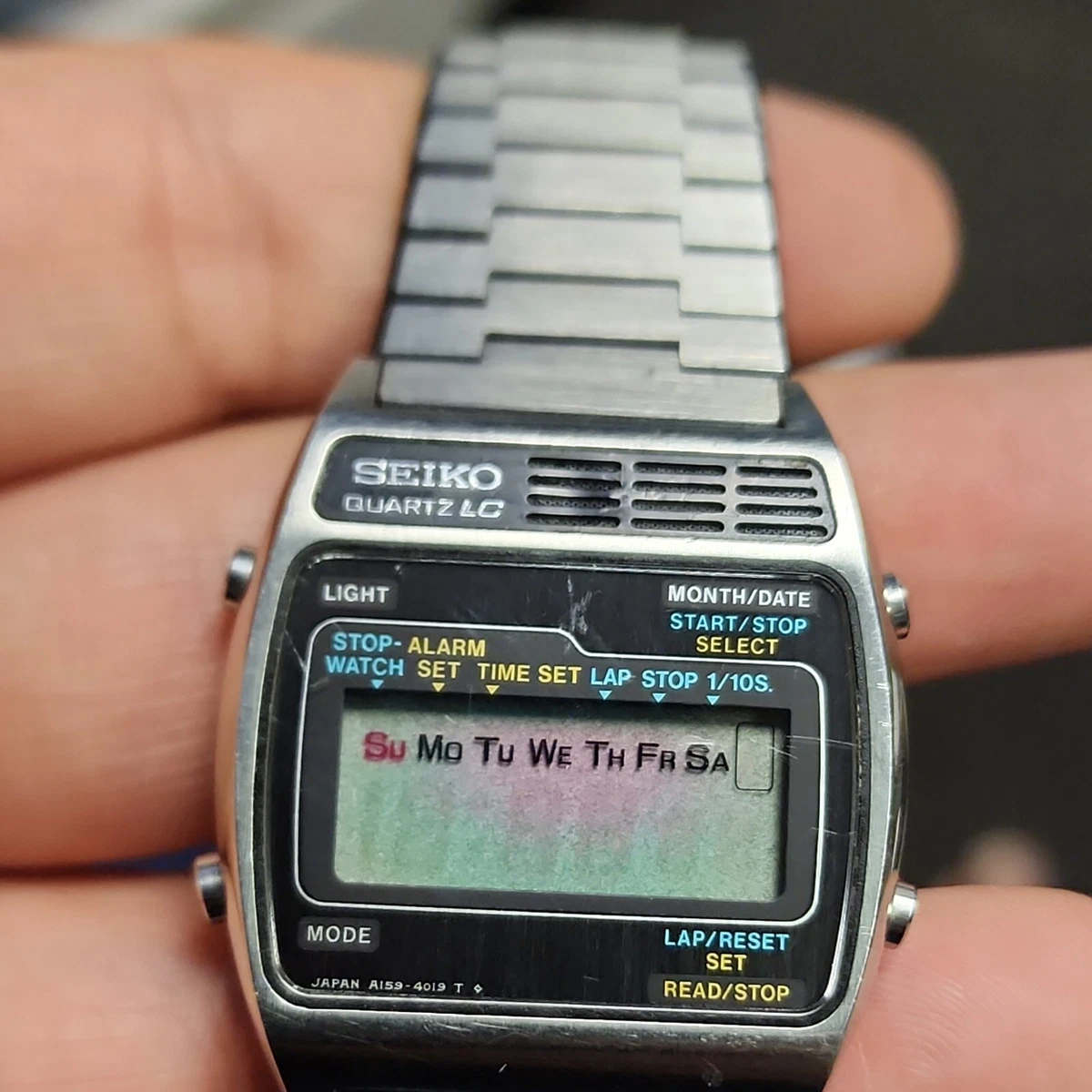 Seiko digital watches 1970s cheap