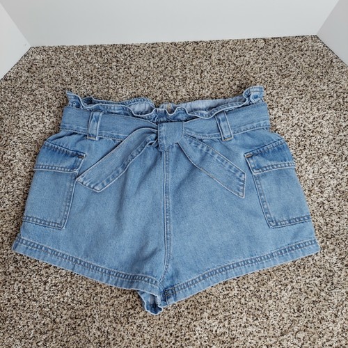 Blue Denim Jean Shorts Womens 
