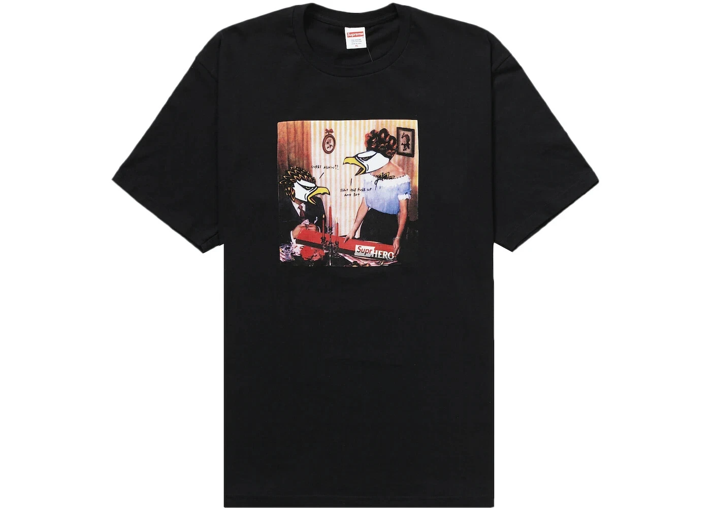 Tee shirt Supreme ANTIHERO Curbs (SS22) NOIR flambant neuf 100 % authentique EN MAIN taille M