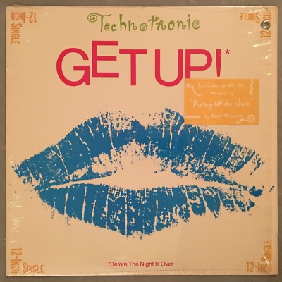 TECHNOTRONIC - Get Up! - 12'' Single (Vinyl LP) SBK V-19704