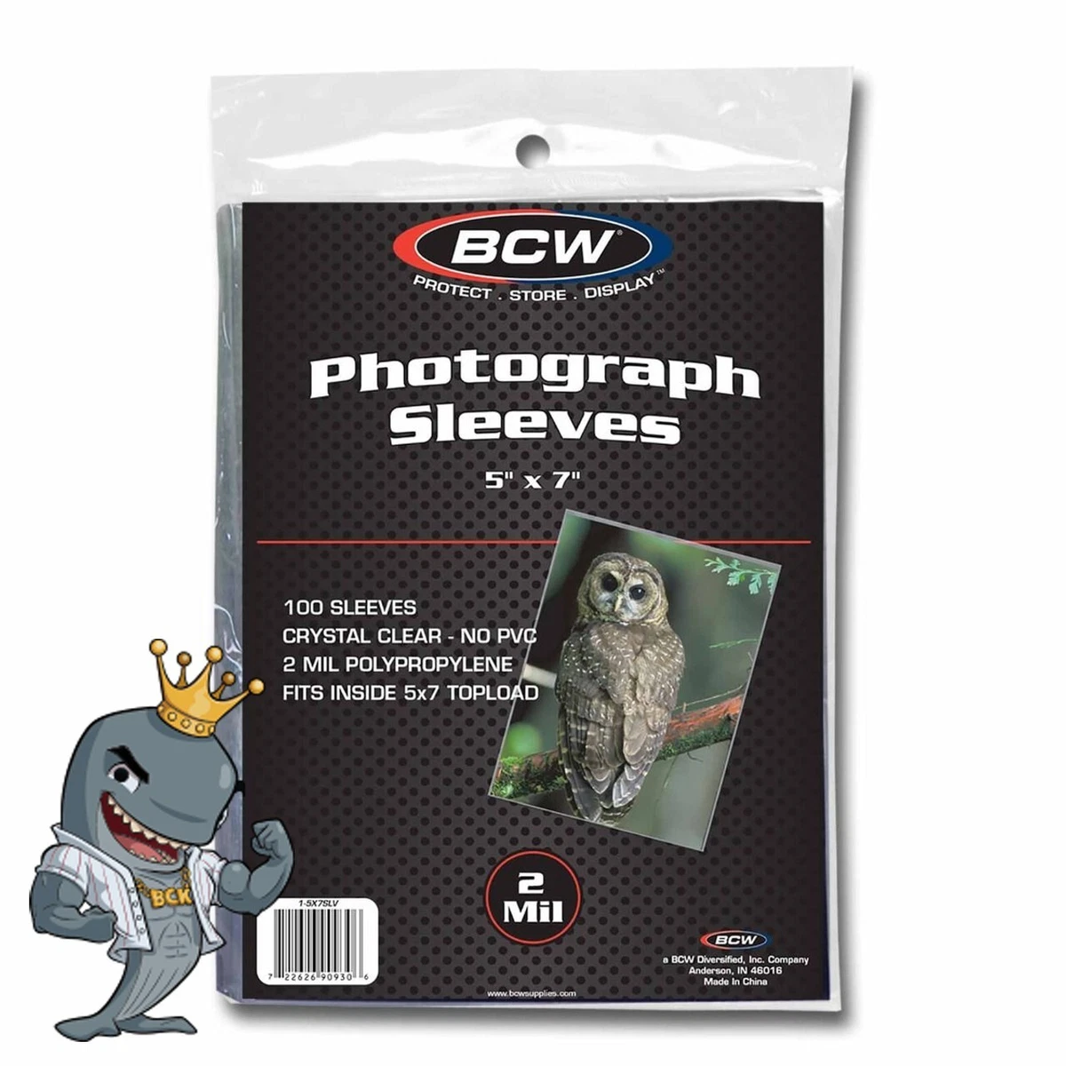 bcw card sleeves review Amazon.com: Somime 100 Pack 5 1/2 x 7 5/9 Inches Picture Sleeves Bags for  5x7 Mat Board, Acid-Free 5x7 Clear Plastic Sleeves : Electronics main image 0