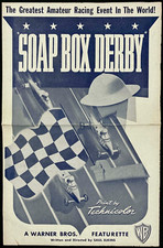 SOAP BOX DERBY Original Movie Pressbook 1947 Akron Ohio Amateur Racing
