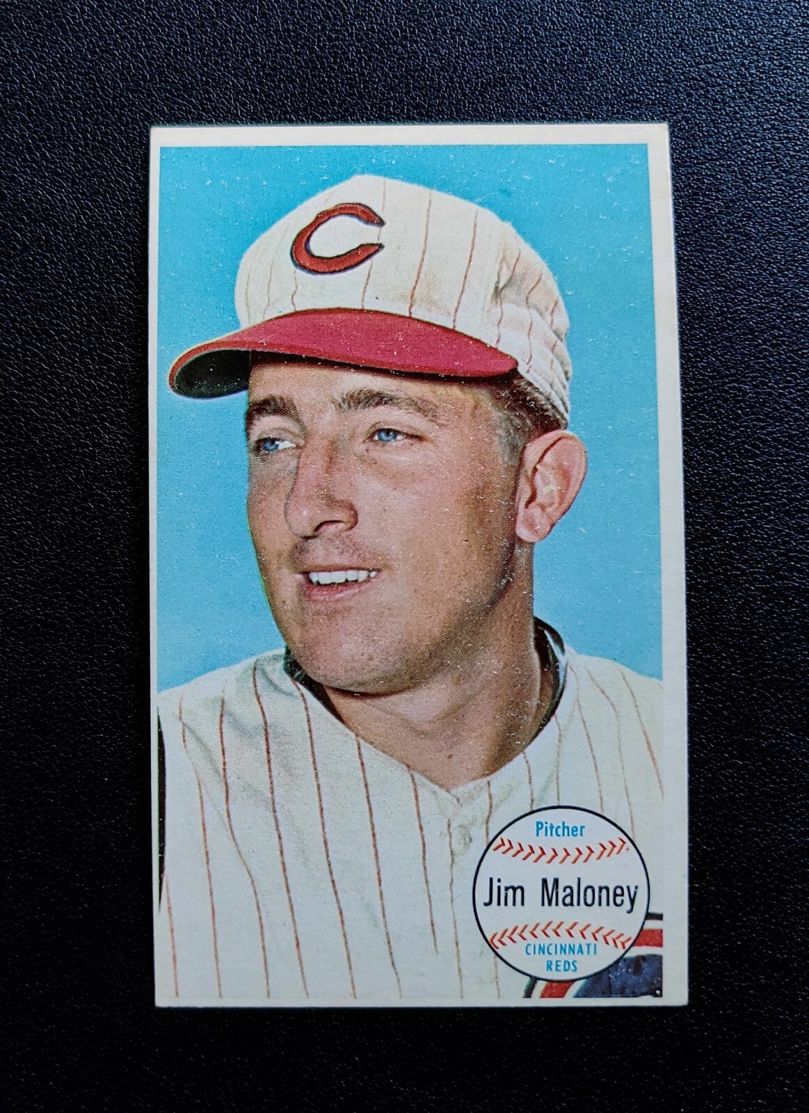 Jim Maloney Cincinnati Reds 1964 Topps Giants #34 EX-MT
