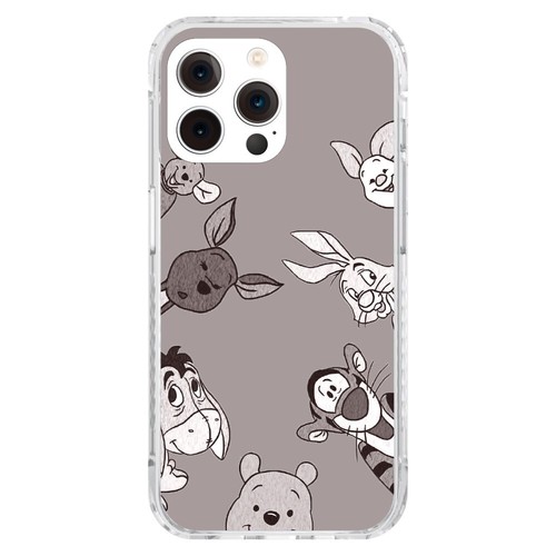For iPhone 16 15 14 13 12 11 X Pro Max Plus Shockproof Pooh Friends Case Cover - Picture 6 of 7