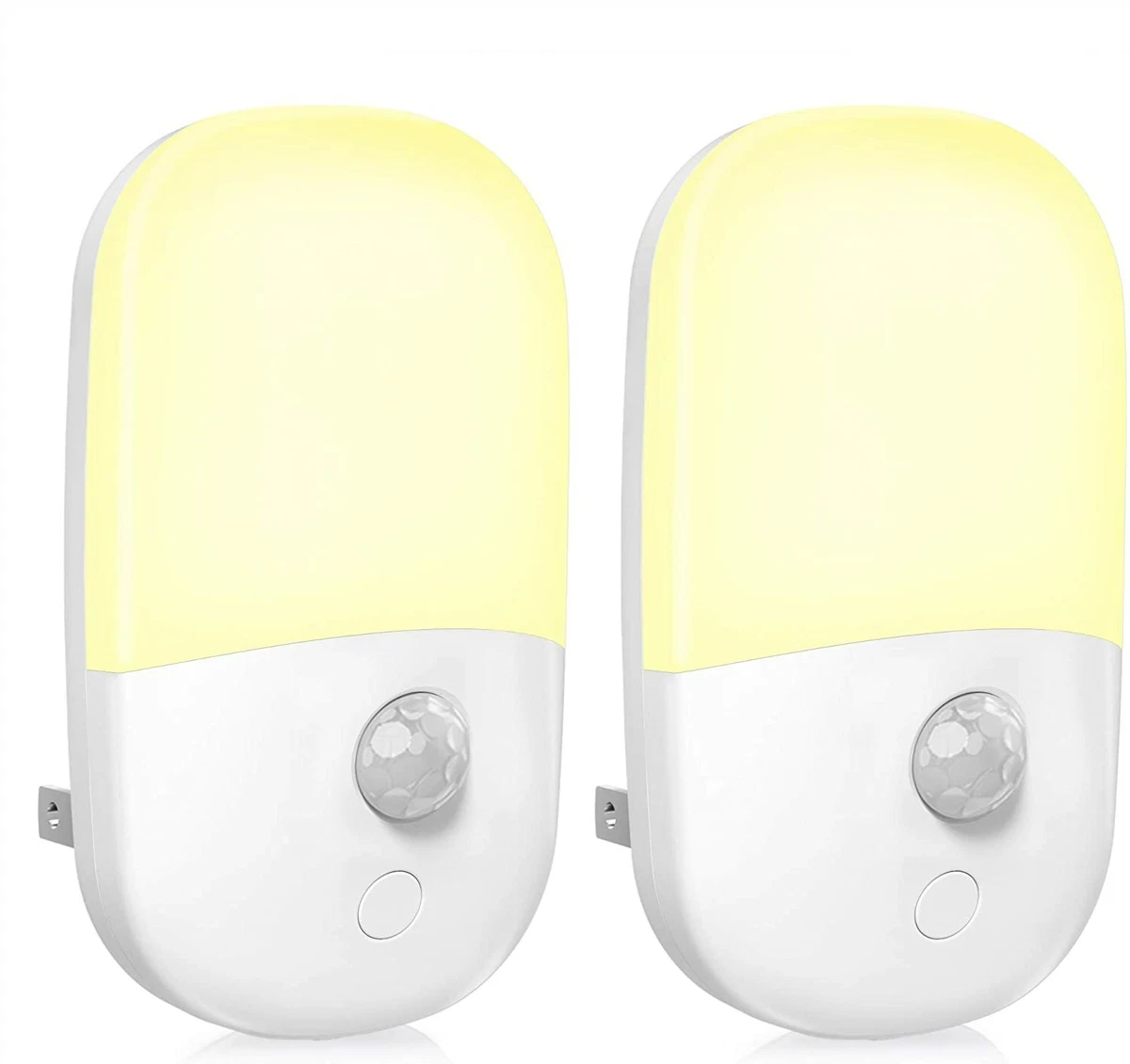 Plug in motion activated detector sensor led indoor night light electrical home deals