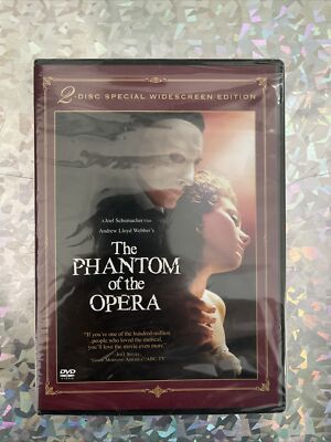 Andrew Lloyd Webbers The Phantom of the Opera (DVD, 2005, 2-Disc Set, Collectors