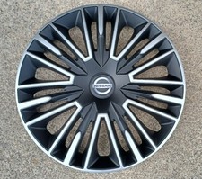 4 Alu-Design Radkappen 15 Zoll JEREZ schwarz/silber für Nissan