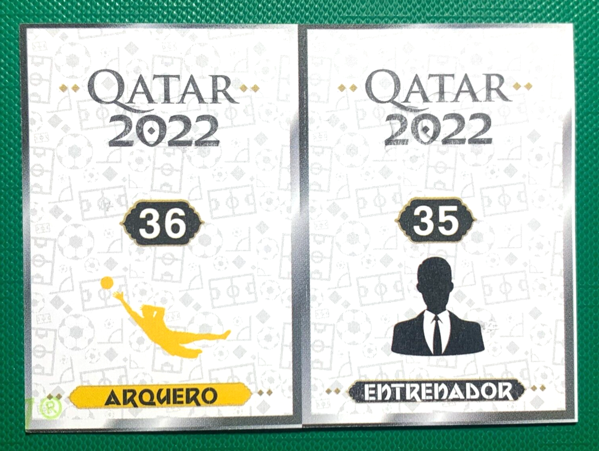 2022 3R B Qatar World Cup FIFA #035-036 FELIX SANCHEZ / SAAD AL
