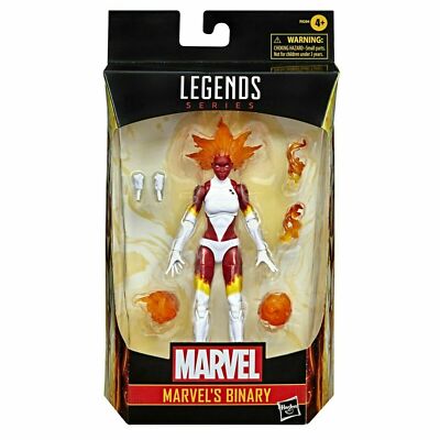 MARVEL'S BINARY ( 6'' )  ( WALGREENS ONLY ) MARVEL LEGENDS ACTION FIGURE