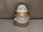 Vintage Pyrex Early American Cinderella Nesting Mixing Bowl Set 4-pc Great