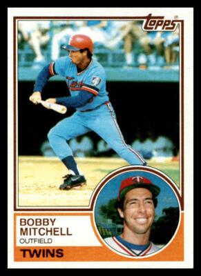 1983 Topps Bobby Mitchell #647 Minnesota Twins | eBay