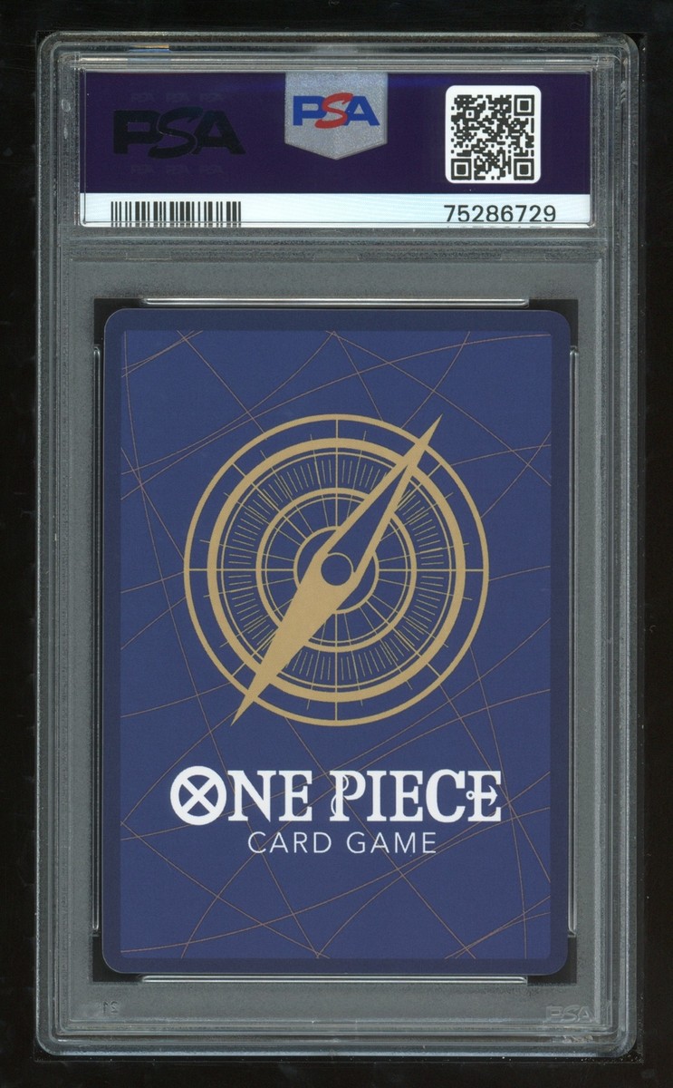One Piece Japanese P-028 Portgas D. Ace 2023 Magazine 16 Promo PSA