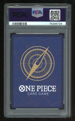 One Piece Japanese P-028 Portgas D. Ace 2023 Magazine 16 Promo PSA