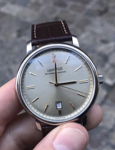 Eberhard \u0026 Co. EBERHARD Orologio Aliante Edition Vintage 40mm nos new 21122  | eBay