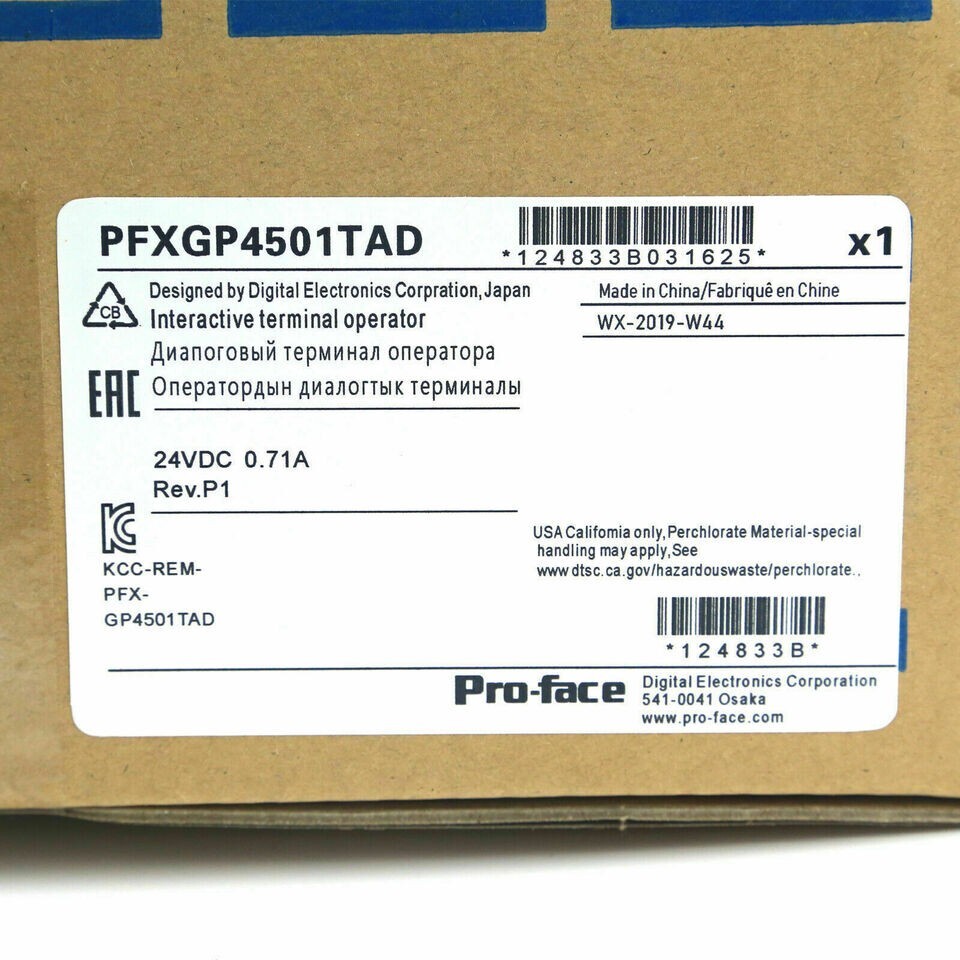Long warranty EXPRESS New Pro-face PFXGP4501TAD GP4501T HMI Screen