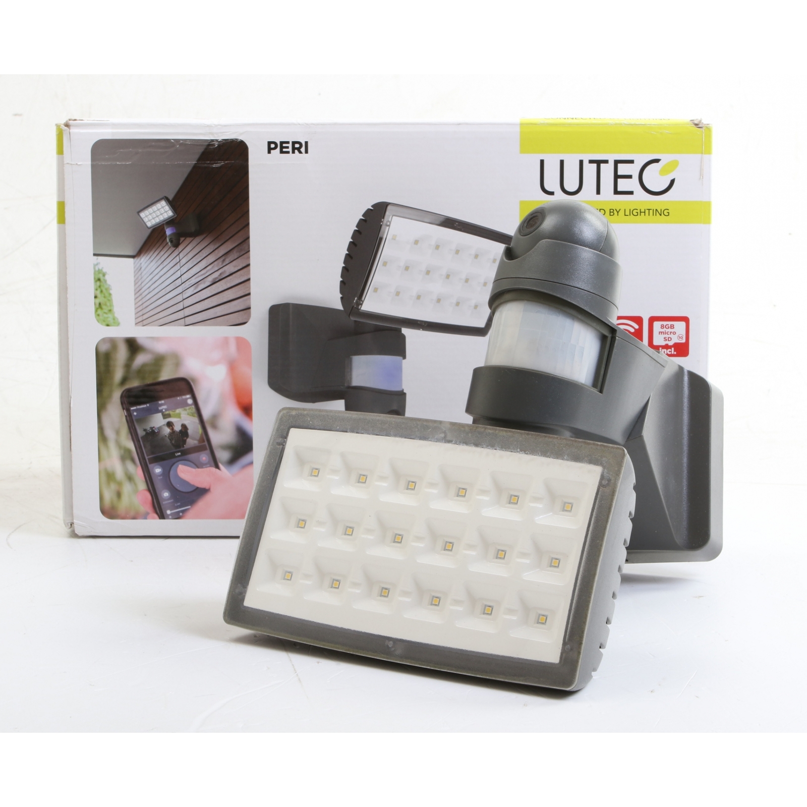 Lutec IP Camera 1080p PERI 6295-CAM GR + Defect