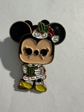 Disney Pin Minnie Mouse Funko pop loungefly Christmas caroling Santa Claus (A7)
