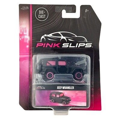 Jada 213291000 Pink Slips Jeep Wrangler 1:64 NEU & OVP