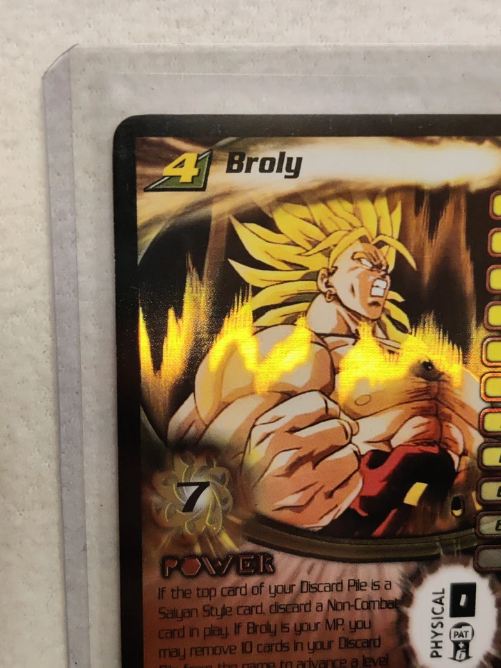 Broly 4 M11 FOIL Broly Second Coming DBZ DBGT CCG Score - Image 3 of 4