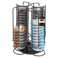 bremermann Kapselständer drehbar für 56 TASSIMO Kapseln, Kapselspender schwarz