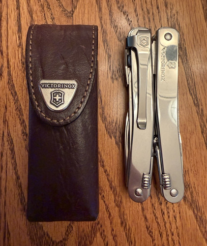Victorinox SwissTool Spirit XC Butter Blade Multi-Tool w/ pocket clip & Sheath