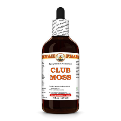 Club Moss (Lycopodium Clavatum) Dried Whole Herb Topical Herbal Extract
