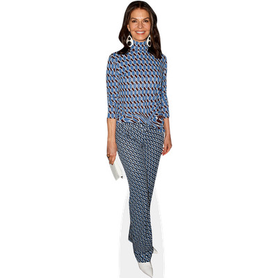 Sela Ward (Blue Outfit) Mini Size Cutout