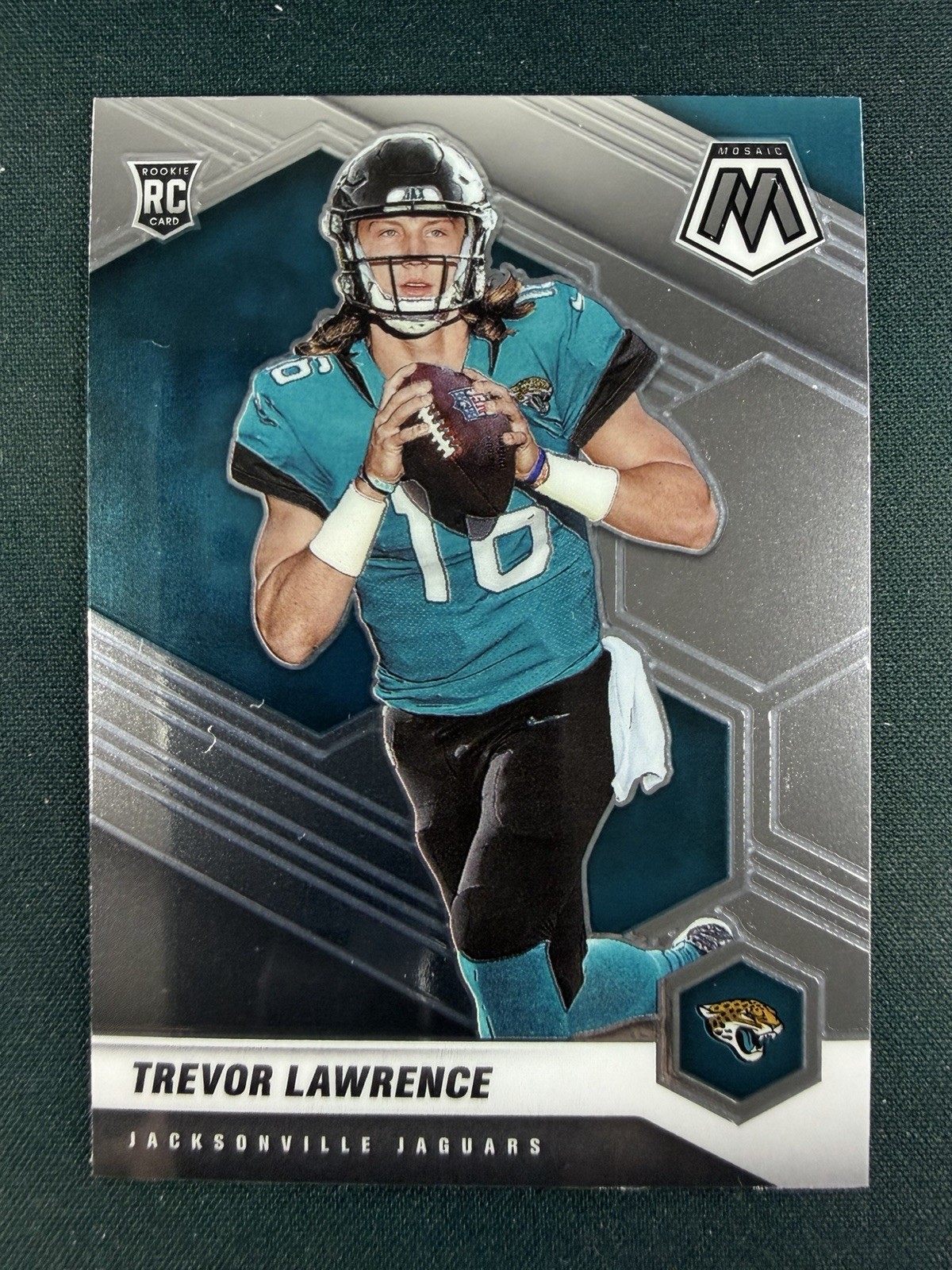2021 Panini Mosaic Football Base Set RC Rookie #301 Trevor Lawrence Jaguars