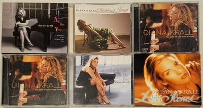 10 Diana Krall CD Lot Christmas Songs Love Scenes Stepping Out
