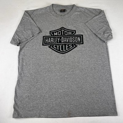 Harley-Davidson Motorcycles Ft. Smith, Arkansas Gray Graphic Tee Mens XL T-Shirt