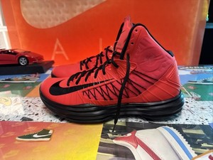 Nike Men\'s Lunar Hyperdunk 2012 Sneakers Size 11 Bright Crimson Black 524934-602 2012 Hyperdunk | eBay main image 2