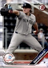 2019 Bowman Draft #BD-34 T.J. Sikkema Yankees NM-MT  ID:20916