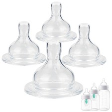 Baby Bottle Silicone Nipples for Philips Avent Anti-Colic Baby Bottles,Size 3