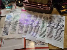 Lot 1 Political Challenger Ribbons Essex County Nj Rare Lot Of 24 Lot 1 Beauty's