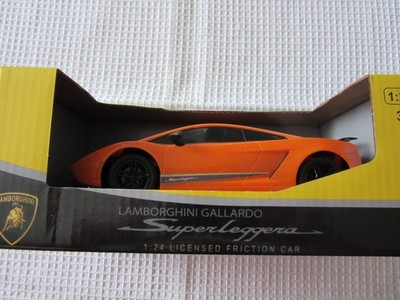 Lamborghini Gallardo Superleggera orange Friktion Auto Modell NEU