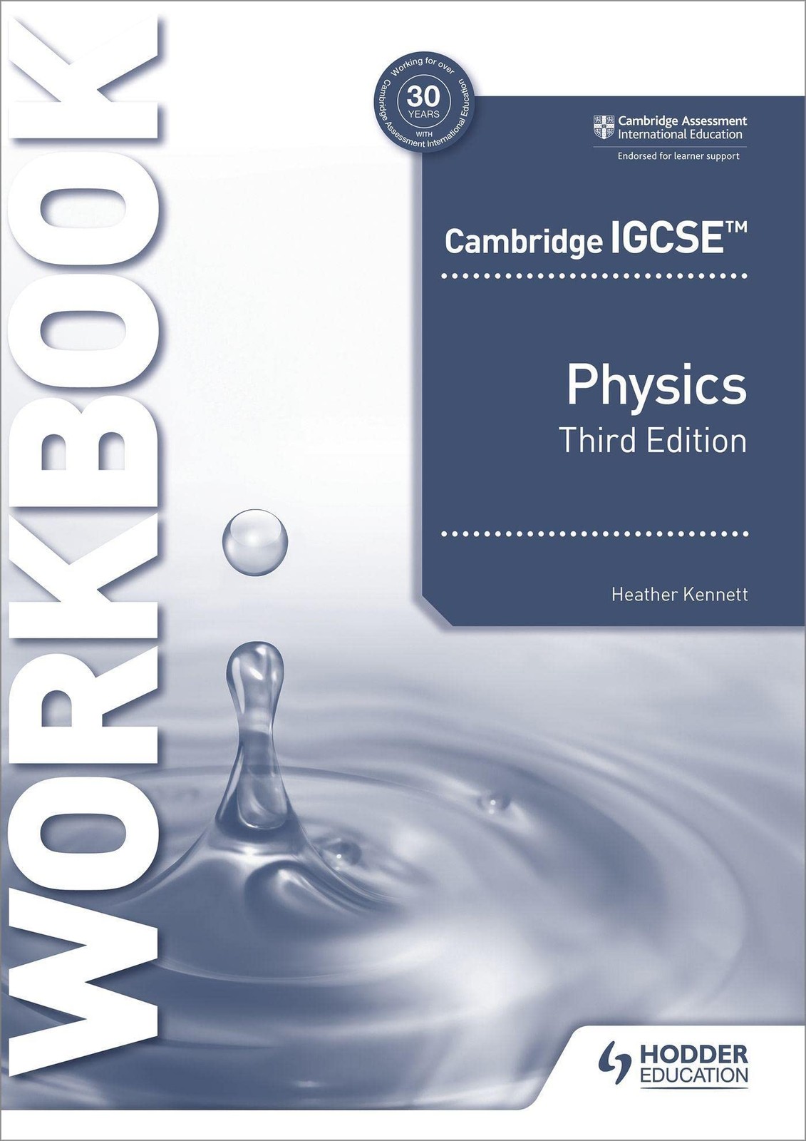 Cambridge IGCSE™ Physics Workbook 3rd Edition: Hodder Education