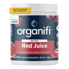 Organifi Red Juice - Energy Powder Reduces Afternoon Crashes and Boosts Diges...