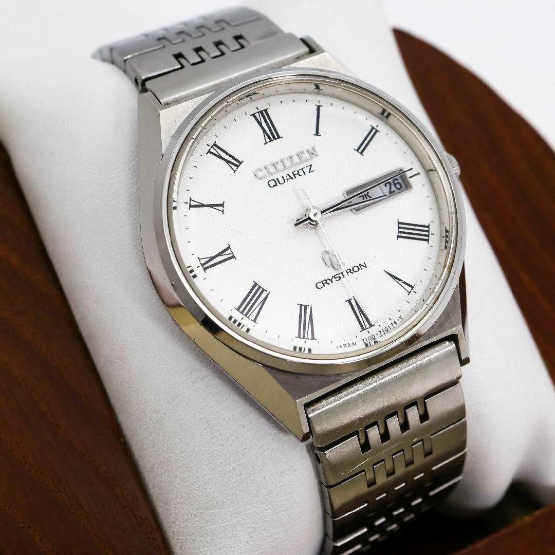 Citizen CQ Christron Day Date Watch Model 1163