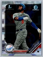 2019 Bowman #BCP-134 Cristian Santana Chrome Prospects *ZC