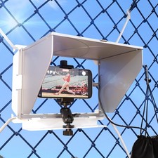 YIUYIC Cell Phone Fence Mount with Shade Game Recording Mounting Kit Compatible