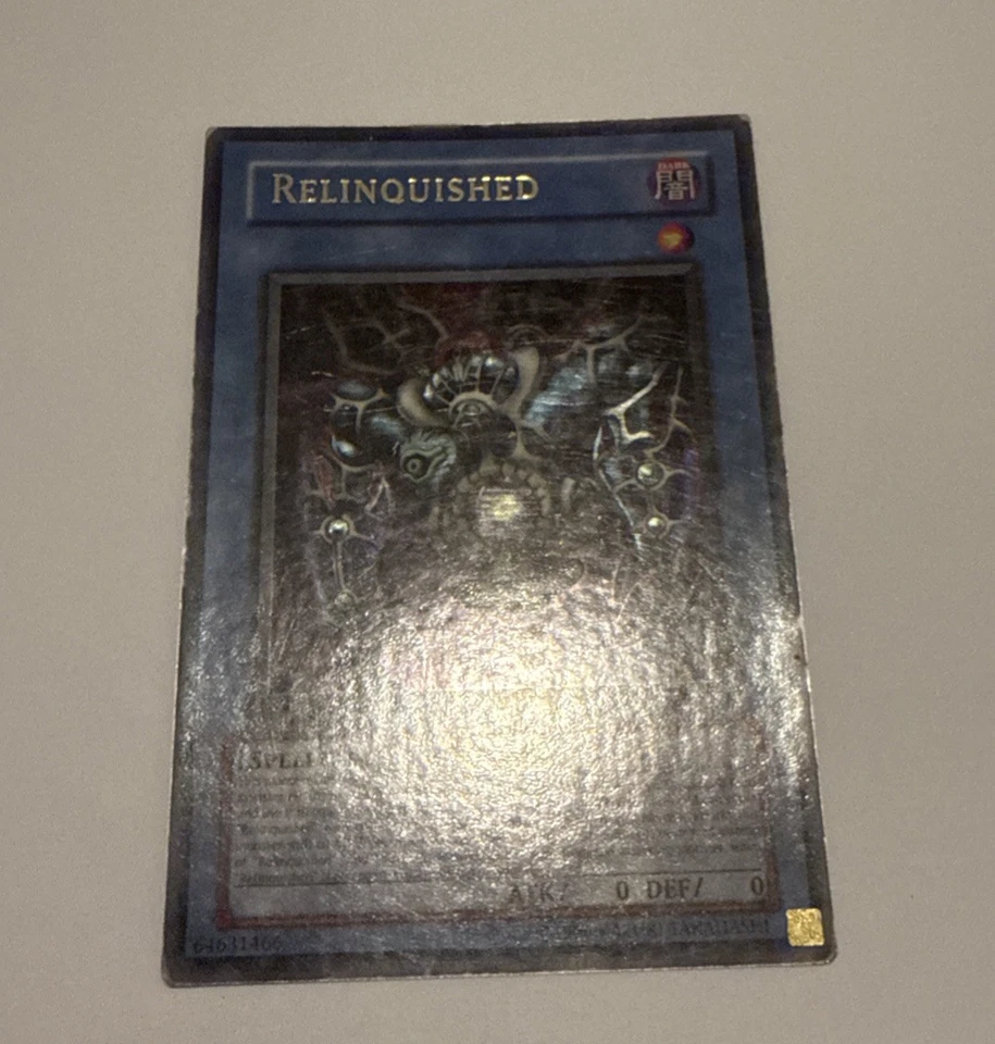 Yugioh Relinquished MRL-029 Ultra Rare 1st Edition EU PRINT (MP) - Image 4 of 4